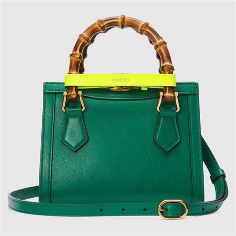 gucci mini bag green|authentic Gucci mini handbag.